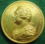 Irish Act of Union medal 1800, gilt