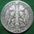 Royal Institute of British Architects (RIBA), silver award medal by G Frampton 1887