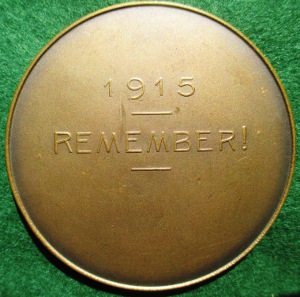 Great War, Cavell & Depage medal 1915