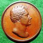 George IV, Coronation 1821 & The Kings Champion, bronze medal