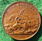 Anne, the Battle of Almenara 1710, bronze medal