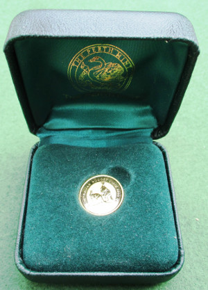 Australia, Elizabeth II, gold proof 15-Dollars nugget 1998