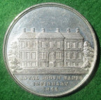 Hampshire, Southampton, Royal South Hants Infirmary 1844, white metal medal