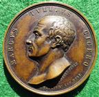 Italy, Cicero, bronze medal 1830 by V Catenacci