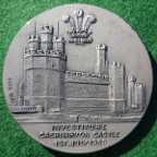 Prince Charles, Investiture as Prince of Wales 1969, silver medal, by E Fey