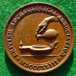 Archaeology, British Archaeological Asociation, Gloucester meeting 1846, bronze medal