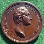 Theatre, George Cooke (actor), bronze laudatory medal 1805