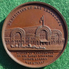 Manchester, Exhibition of Art Treasures 1857, bronze medal by Pinches