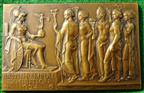 London, British Empire Exhibition at Wembley 1924, bronze medal by E Carter Preston