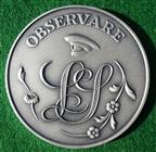 Birmingham, The Lunar Society, Bicentenary 1966, silver medal