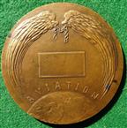 France, "Aviation", bronze medal (1912), by Françoise Montagny