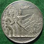 Peninsular War, Battle of Salamanca 1812, white metal medal