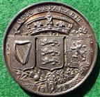 Ireland, Ulster Unionist Convention 1892, silver medal