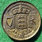 Ireland, Ulster Unionist Demonstration 1892, bronze medal