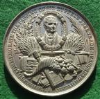 Sir Robert Peel, Repeal of the Corn Laws 1846, white metal medal