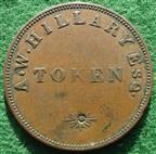 Cumberland, Maryport, Ewanrigg Colliery token