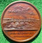 France, Louis XVI, Pont de Louis XVI 1788, bronze medal