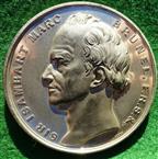 Sir Isambard Marc Brunel, Thames Tunnel Opened 1843, white metal medal