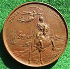 France, Duke of Angouleme, Capture of Cadiz 1823, bronze medal