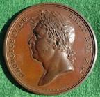 George IV, Coronation 1821, bronze medal