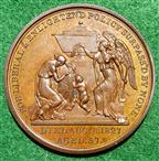 George Canning, death 1827, bronze medal