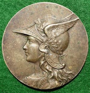 France, Libert du Sud-Est, silvered bronze prize medal