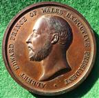 London, Colonial & Indian Exhibition 1886, bronze medal by LC Wyon