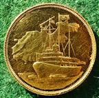 Alderney, Visit of Queen Elizabeth II 1978, gold medal