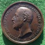 London, Colonial & Indian Exhibition 1886, bronze medal by LC Wyon