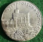 George V & Queen Mary, silver jubilee 1935, official large size medal by Percy Metcalfe