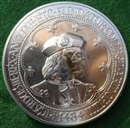 London, College of Arms, 500th Anniversary 1984, sterling silver medal