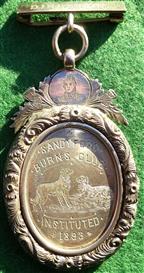 Scotland, Glasgow, Sandyford Burns Club, Directors Medal circa 1893