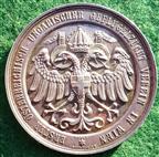 Austria, Vienna, First Austro-Hungarian Poultry Society, silver medal circa 1900