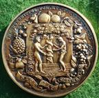 London, The Worshipful Company of Fruiterers, silver medal by Pinches