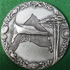 France, Arachon (Gironde), silver medal 1970