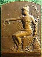 France / Great Britain, Mens Wear Magazine, bronze award medal 1906