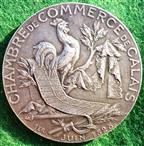 France, Calais, Chamber of Commerce, silver medal circa 1900 by Louis Botte, 40mm, scarce