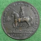 Prussia & Great Britain, Seven Years War, Frederick the Great, Rosbach and Breslau taken 1757, bronze medal