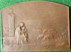 France, �L�Angelus�, bronze medal by Georges Dupr�