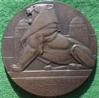 London, British Empire Exhibition 1924, bronze medal by Bertram Mackennal and Percy Metcalfe