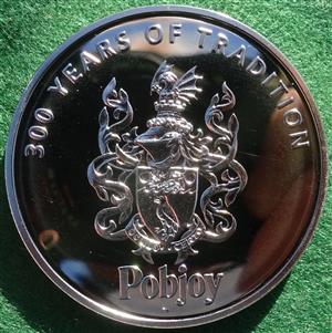 Greenwich Meridian, 1000-Day Countdown to the Millennium 1997-2000, cupro-nickel medal 1997 by Pobjoy