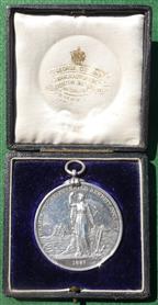 Hearts of Oak Juvenile Benefit Society, Silver Services Medal 1887