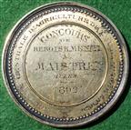 France, Central Aude Agricultural Society, Forestry prize medal awarded 1892, silver-gilt, by A Desaide