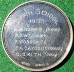 Kingston-upon-Thames, Regatta, Lovekyn Cup Fours, silver prize medal awarded 1935 to Tiffin School