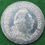 George III, Golden Jubilee 1809, silver medalet by Kettle