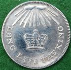 George III, Golden Jubilee 1809, silver medalet by Kettle