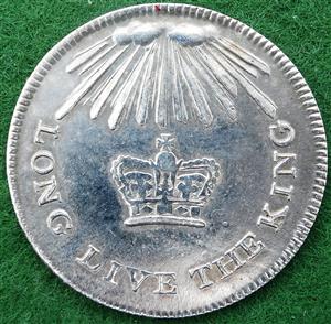 George III, Golden Jubilee 1809, silver medalet by Kettle