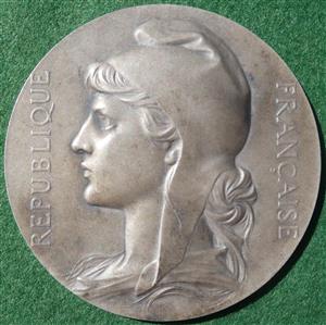 France, Conseil Municipal de Paris, silver prize medal 1904 &ndash; 1908, by J-C Chaplain
