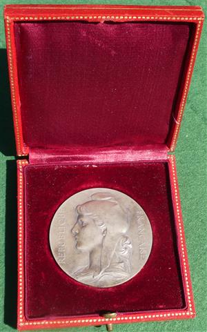 France, Conseil Municipal de Paris, silver prize medal 1904 &ndash; 1908, by J-C Chaplain