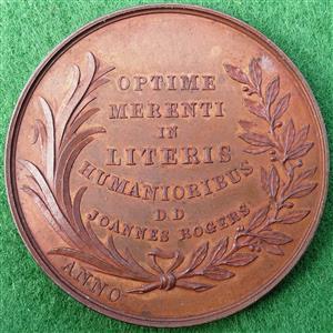 Cornwall, Helston school prize medal circa 1820